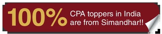 100% CPA toppers from Simandhar