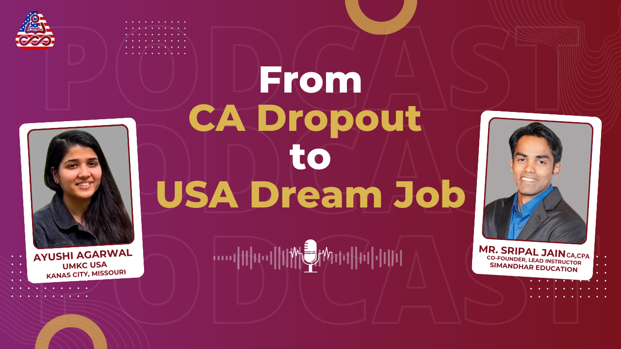 How a CA Dropout Landed a Job in the USA After STEM Course with Simandhar | CPA