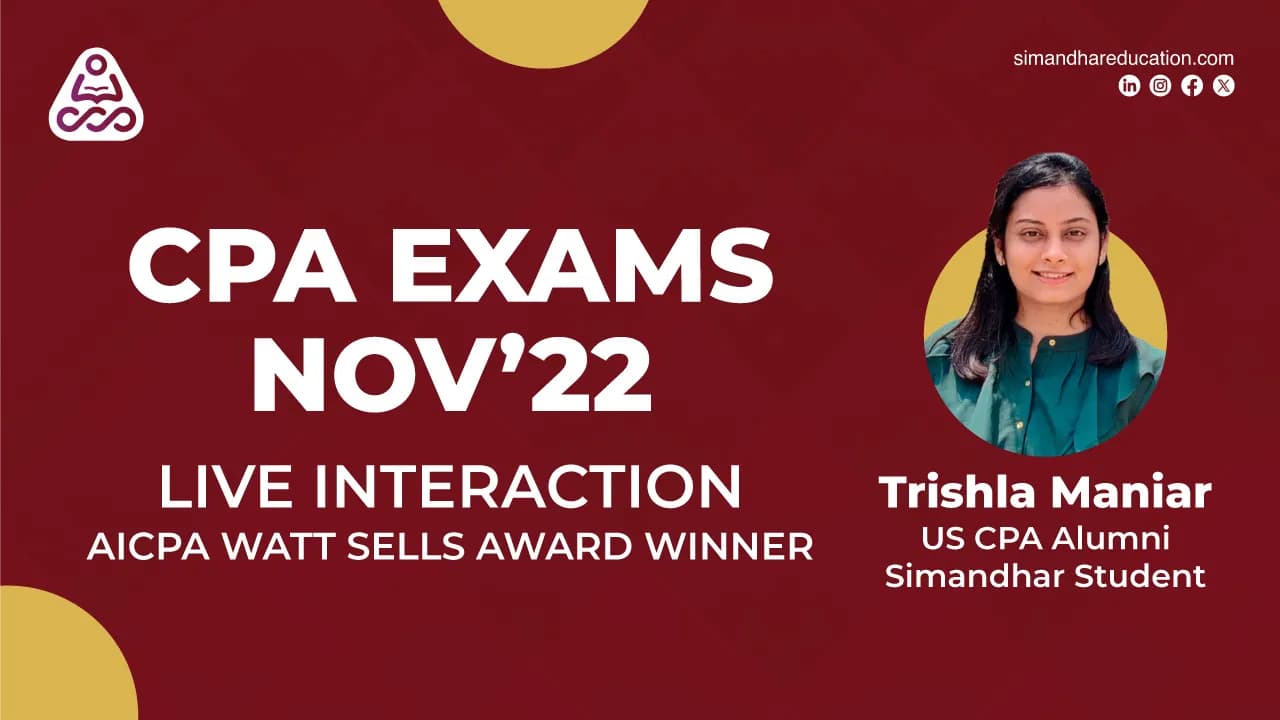 Simandhar CPA Student does it again |CPA Watt Sells Winner | Trishla | CPA Course