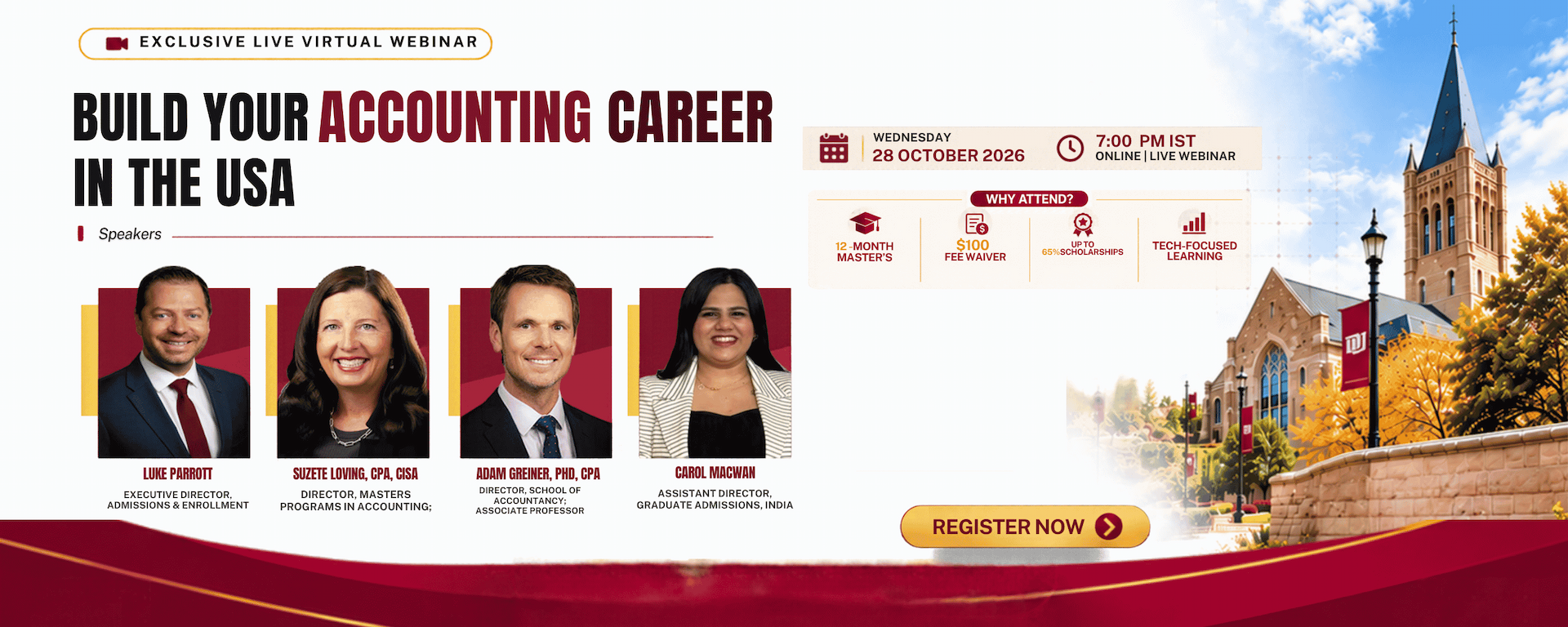 Build Your Accounting Career in the USA with the University of Akron