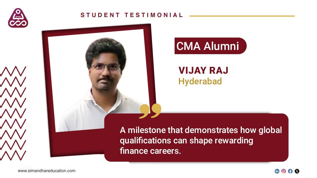 From CMA to BDO Rise | Vijay Raj’s Career Breakthrough with Simandhar Education | CMA | CPA |
