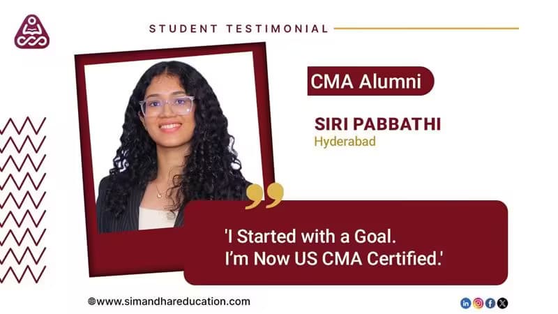 CMA USA Success Story | 1 Year After Certification | Siri’s Journey with Simandhar | Becker