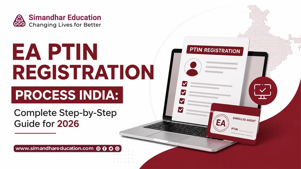 EA PTIN registration process for students and professionals in India 