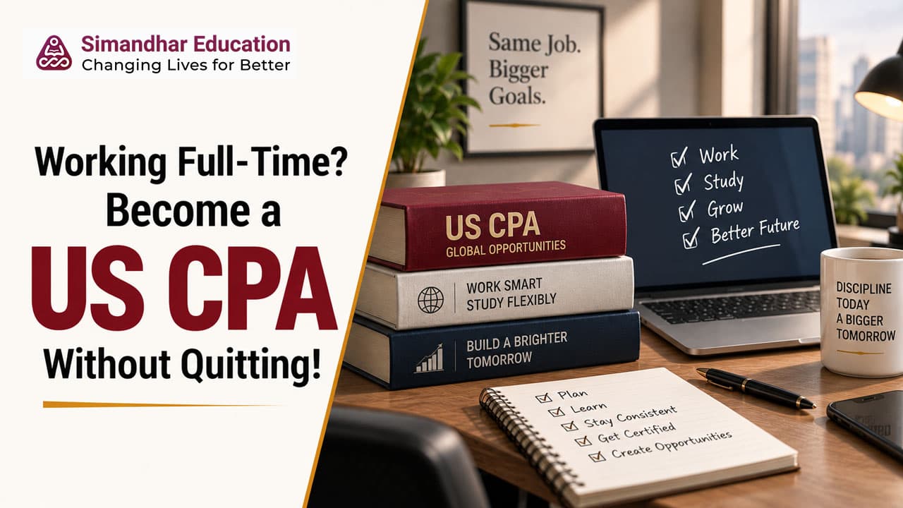 Working professional preparing for US CPA certification while managing a full-time job through flexible learning and structured exam preparation. 