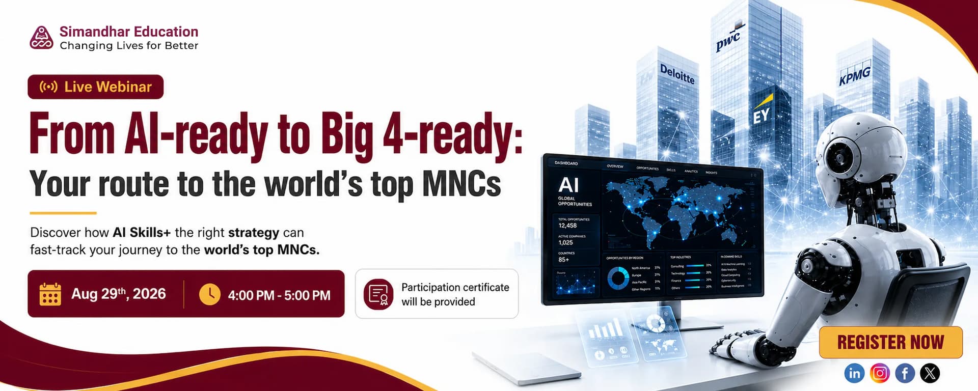 From AI-ready to Big 4-ready: Your route to the world’s top MNCs