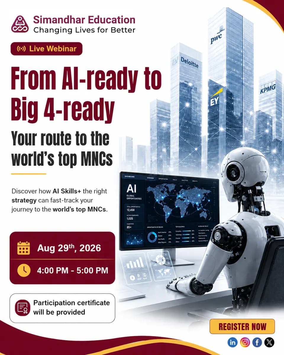From AI-ready to Big 4-ready: Your route to the world’s top MNCs