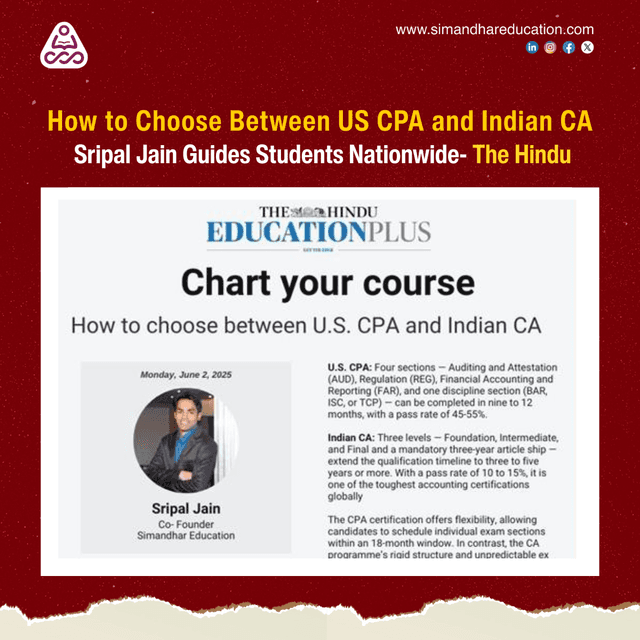 How to choose Between US CPA and Indian CA