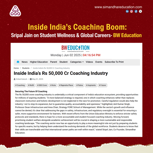 Inside India’s Rs 50,000 Cr Coaching Industry