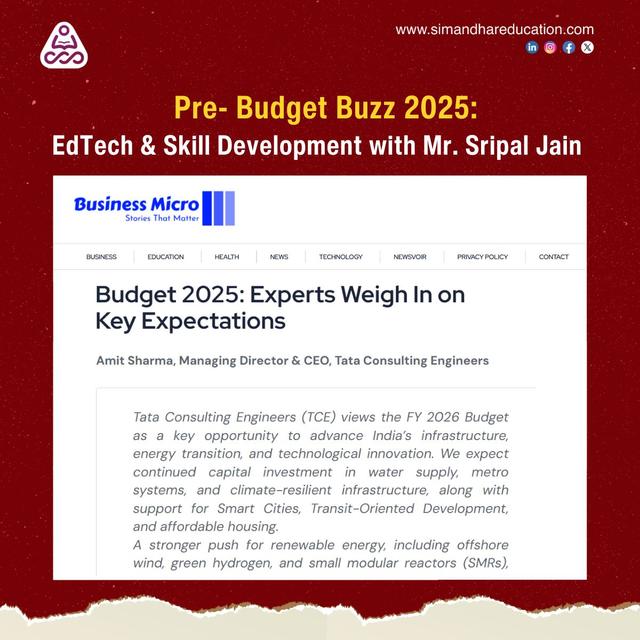 Budget 2025: Experts Weigh In on Key Expectations
