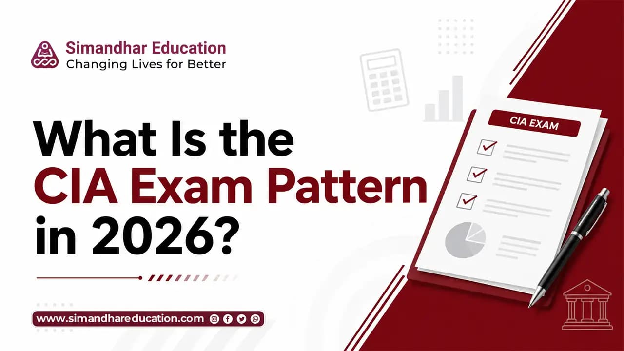 CIA exam pattern 2026 with Part 1 Part 2 and Part 3 format