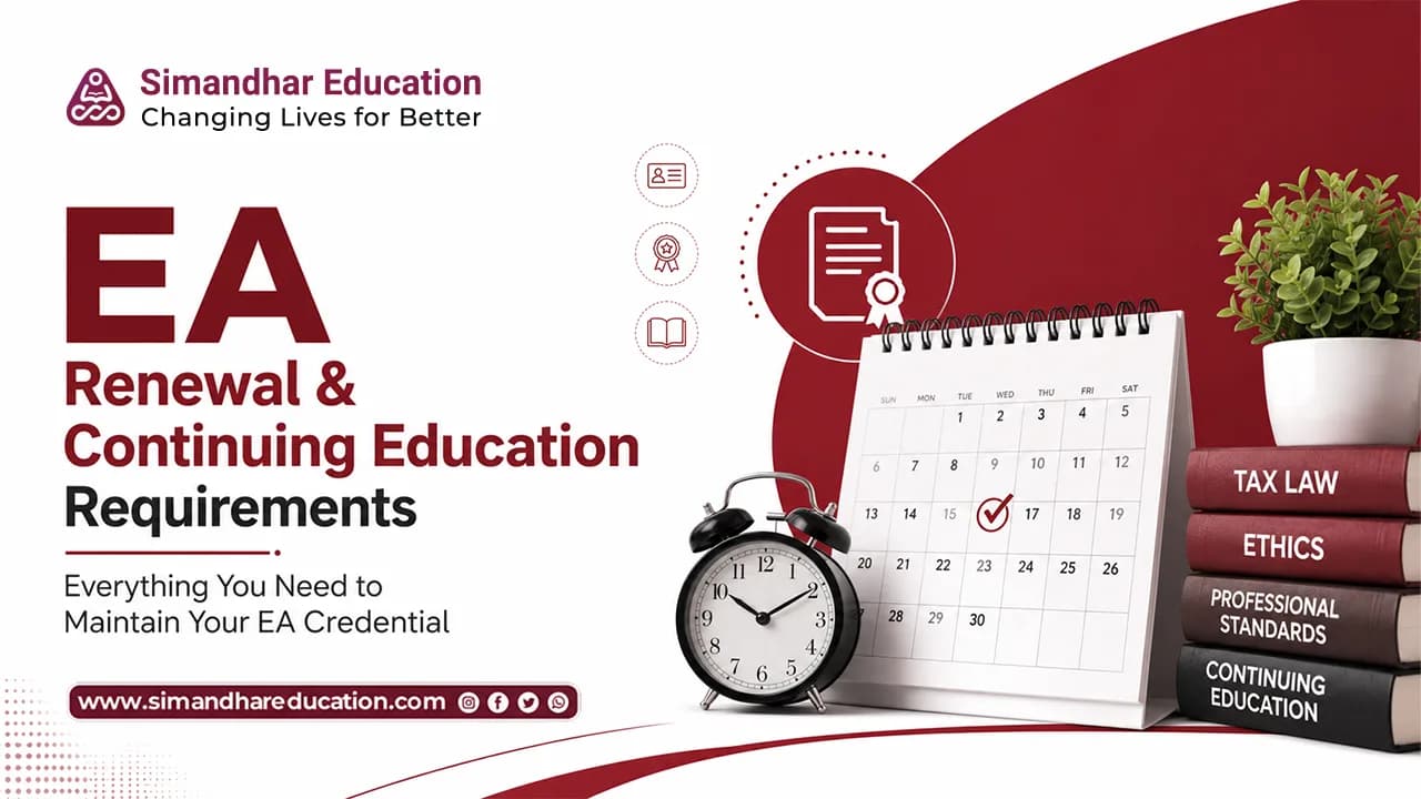 EA annual renewal process and continuing education requirements
