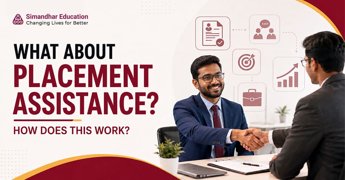 Simandhar Education placement assistance with resume building, interview preparation and career support for finance and accounting students