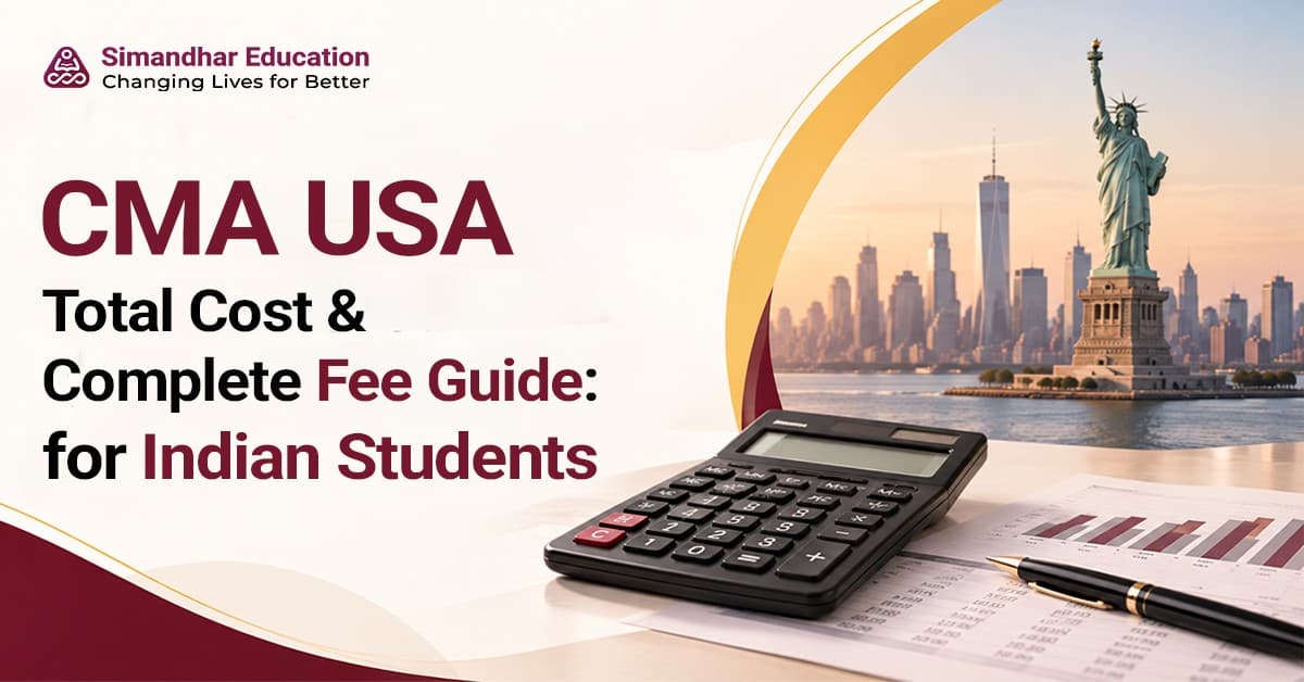 Indian CMA USA aspirant reviewing total CMA USA costs, including IMA membership, registration, exam fees, coaching, and study materials.