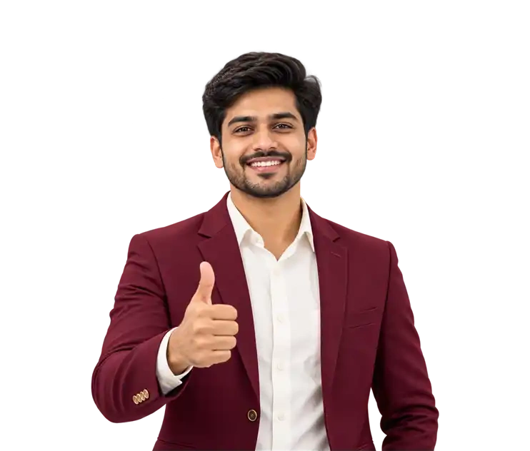 Smiling finance professional representing EA career growth